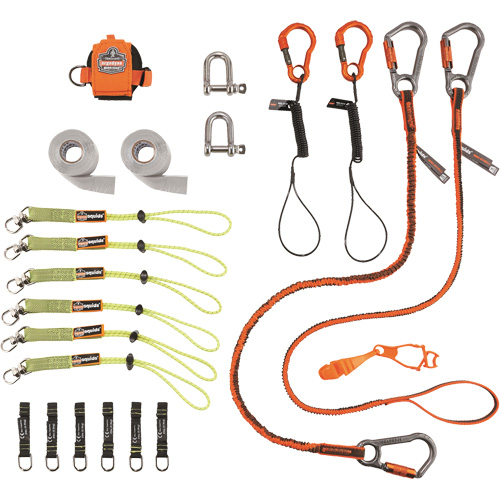 Trousse de longes de fixation d'outils pour monteurs d'&eacute;chafaudages 3187 Squids FMT Sales Ltd