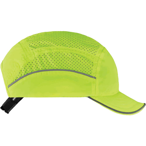 Skullerz&reg; 8955 Lightweight Bump Cap Hat, High Visibility Lime Green FMT Sales Ltd