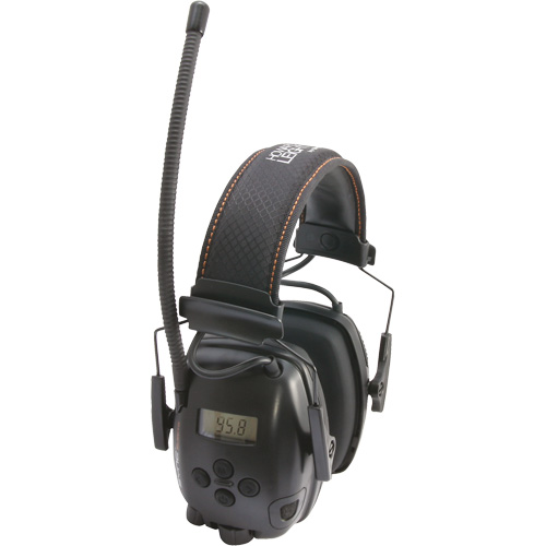 Couvre-oreilles et casque FM radio st&eacute;r&eacute;o num&eacute;rique Sync Electo de Howard Leight, Style Bandeau, 29 dB FMT Sales Ltd