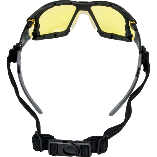 Z2900 Series Safety Glasses with Foam Gasket, Amber Lens, Anti-Scratch, ANSI Z87+/Meets/Exceeds CSA Z94.3 FMT Sales Ltd