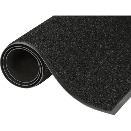 Tapis d'accueil Jasper, Grattoir, 3' x 5' x 5/16", Noir FMT Sales Ltd
