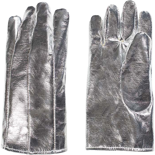 Heat Resistant Gloves, Aluminized/Kevlar&reg;, One Size, Protects Up To 800° F (426.66° C) FMT Sales Ltd