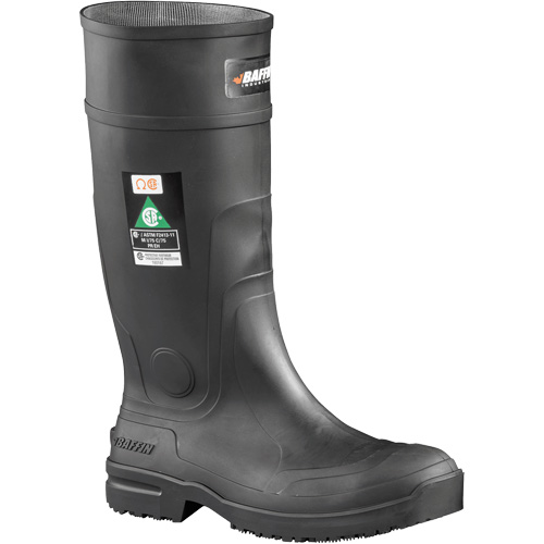 Bottes antid&eacute;rapantes, Caoutchouc, Embout Acier, Pointure 9 FMT Sales Ltd