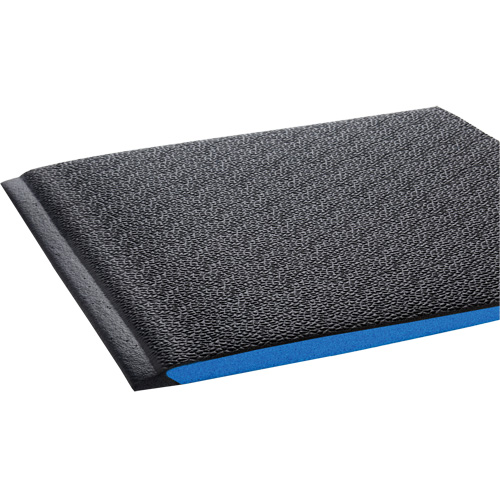 Wear-Bond Comfort-King Ergonomic Mats, Pebbled, 2' x 3' x 9/16", Black, Vinyl Foam FMT Sales Ltd