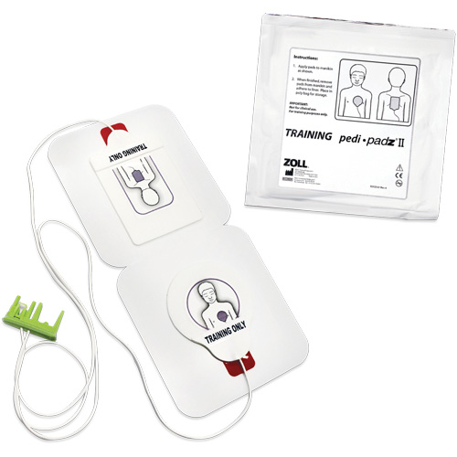 &eacute;lectrodes de formation Pedi Padz II, Zoll AED Plus Pour, Non m&eacute;dical FMT Sales Ltd