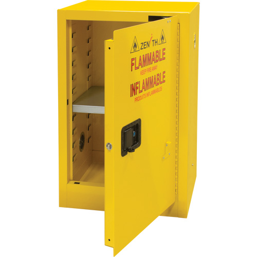 Armoire pour produits inflammables, 12 gal., 1 Porte(s), 23" La x 35" h x 18" p FMT Sales Ltd