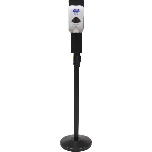 Dispenser Holder for Crowd Control Post, Black FMT Sales Ltd