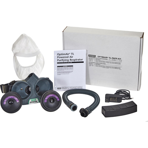 OptimAir&reg; TL PAPR Response Kit, Headcover & Faceshield, Lithium-Ion Battery FMT Sales Ltd