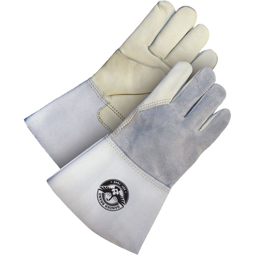 Gander Brand Utility Grain Leather Welder Gloves, Grain Cowhide, Size X-Large FMT Sales Ltd