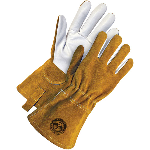 Gants de soudage &agrave; l'arc TIG, Cuir fleur de ch&egrave;vre, Taille T-Grand FMT Sales Ltd