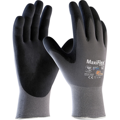 Gants enduits ATG MaxiFlex Ultimate AD-APT, Petit, R&ecirc;vetement Mousse de nitrile, Calibre 15, Enveloppe en Nylon/Spand FMT Sales Ltd