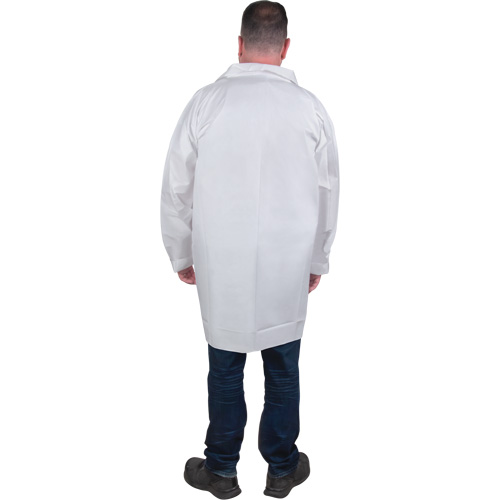 Sarraus de laboratoire de protection, Microporeux, Blanc, Petit FMT Sales Ltd