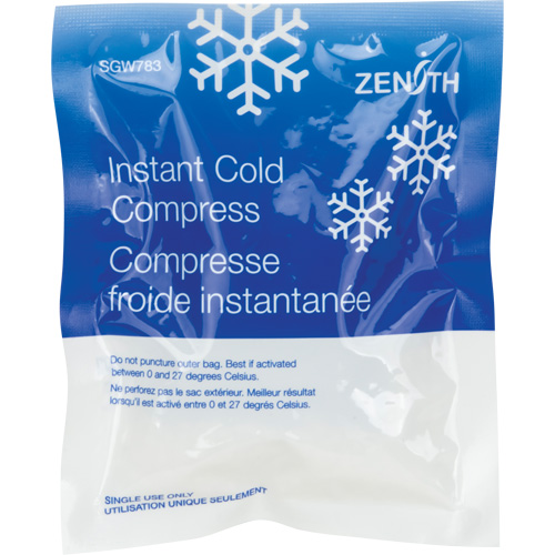 Instant Compress, Cold, Single Use, 5" x 6" FMT Sales Ltd