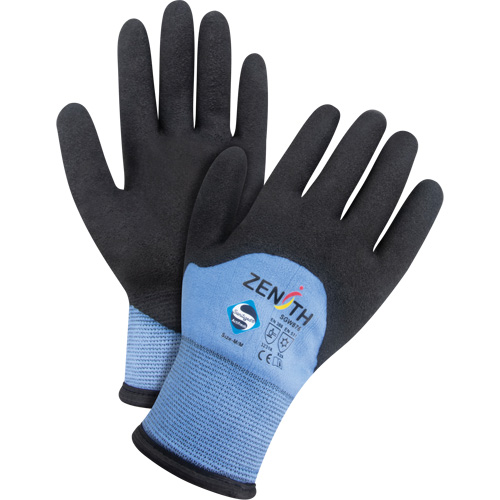 Gants enduits ZX-30° de premi&egrave;re qualit&eacute;, Grand, R&ecirc;vetement Mousse de PVC, Calibre 15, Enveloppe en Nylon FMT Sales Ltd