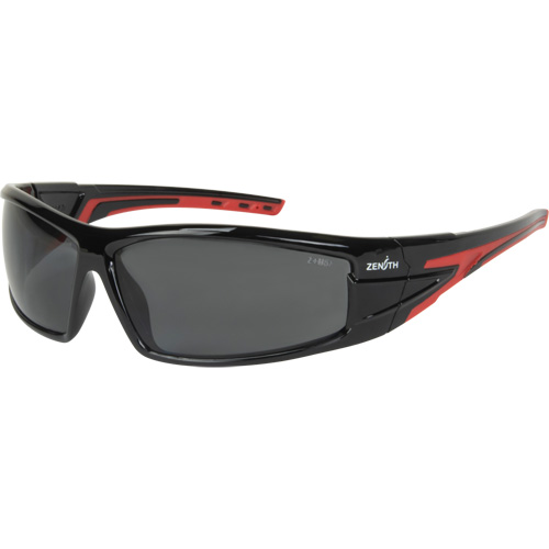 Lunettes de s&eacute;curit&eacute; de s&eacute;rie Z3300, Lentille Grise/fum&eacute;e, Anti-&eacute;gratignures/Polaris&eacute;, ANSI Z87+/R&eacute;pond ou surpasse la norme CSA Z94.3 FMT Sales Ltd