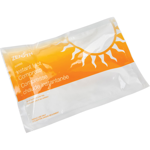 Instant Compress, Hot, Single Use, 6" x 9" FMT Sales Ltd