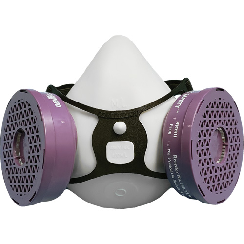 Comfort-Air&reg; 400Nx Black Half Mask without Exhalation Valve P100 Kit, Elastomer/Rubber, Small/Medium FMT Sales Ltd