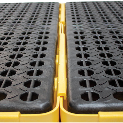 Low Profile Spill Pallet, 102 US gal. Spill Capacity, 96" x 49" x 6.5" FMT Sales Ltd