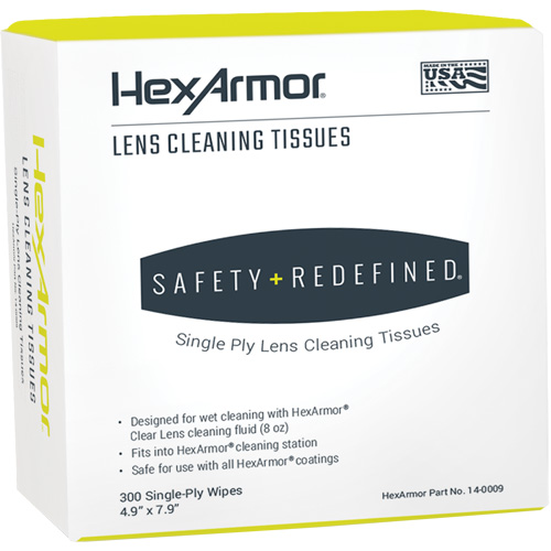 Lens Cleaning Tissues, 4.9" x 7.9", 300 /Pkg. FMT Sales Ltd