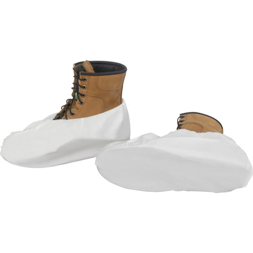 Shoe Covers, One Size, Microporous, White FMT Sales Ltd