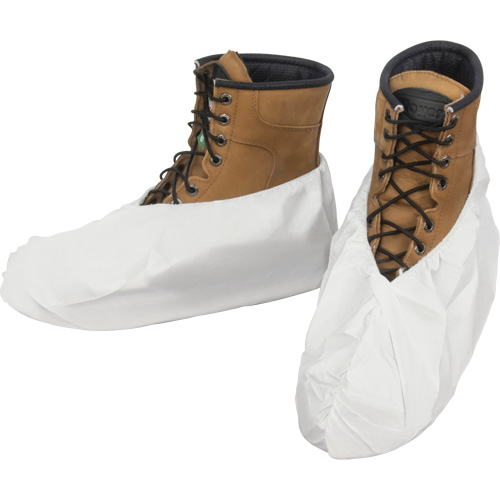 Shoe Covers, One Size, Microporous, White FMT Sales Ltd