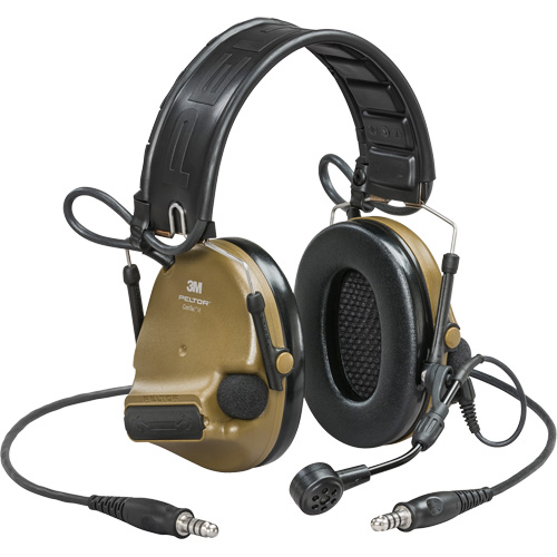 Peltor ComTac VI NIB Dual Lead Headset with Arc, Headband Style, 23 dB FMT Sales Ltd