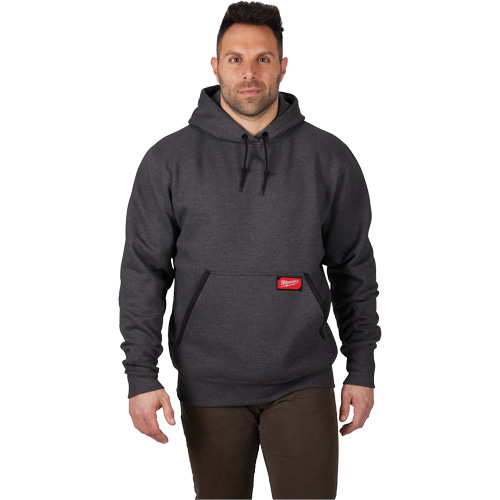 Chandail &agrave; capuchon lourd, Hommes, Petit, Gris FMT Sales Ltd