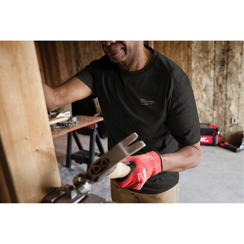 T-shirt de travail hybride, Hommes, Petit, Noir FMT Sales Ltd
