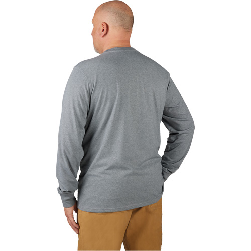 Hybrid Work Tee Shirt, Men's, Small, Grey FMT Sales Ltd