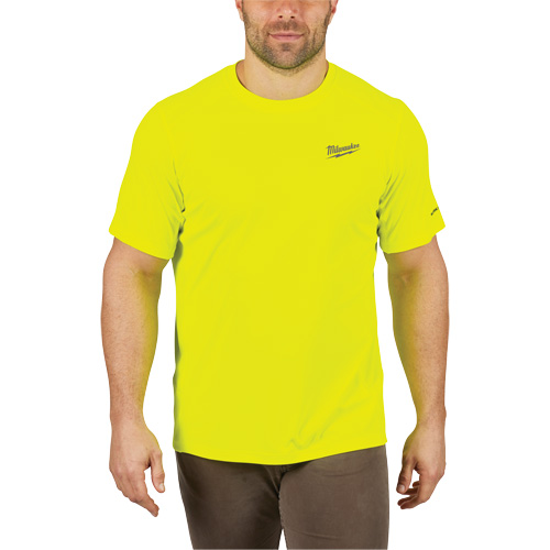 Workskin Lightweight High Visibility Shirt, Men's, Small, Yellow FMT Sales Ltd