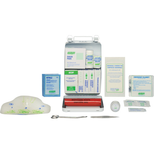 Basic 16 Unit First Aid Kit, Meets CSA Z1220-17 Type 2 Low-Risk Environment, Small (2-25 Workers) FMT Sales Ltd