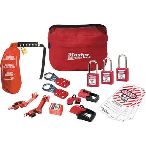 Premier Lockout Kit with Zenex Thermoplastic Locks, Electrical Kit, 16 Components FMT Sales Ltd
