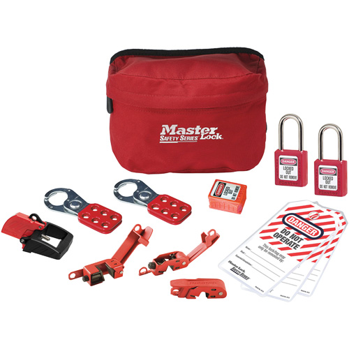 Standard Lockout Kit with Zenex Thermoplastic Locks, Electrical Kit, 13 Components FMT Sales Ltd