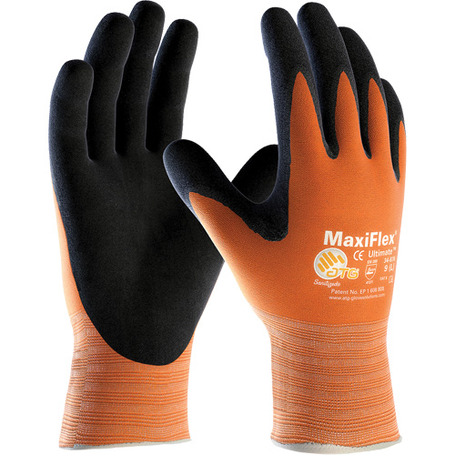 Gants en tricot sans couture ATG MaxiFlex Active, T-petit, R&ecirc;vetement Nitrile, Calibre 15, Enveloppe en Lycra/&eacute;lasthanne FMT Sales Ltd