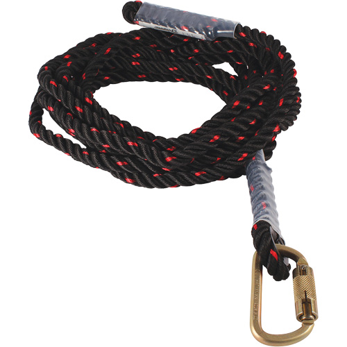 Dynamic Vertical Rope Lifeline with Carabiner FMT Sales Ltd