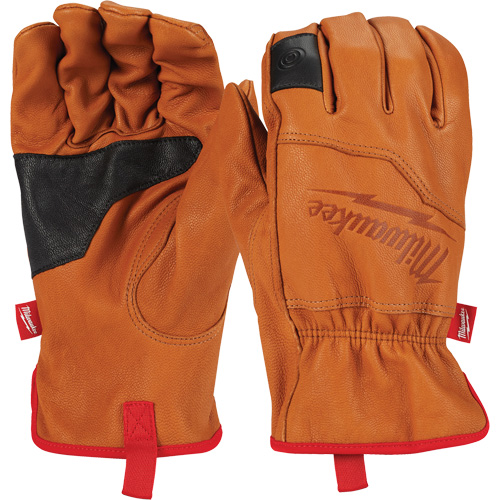 Leather Gloves, Small, Grain Goatskin Palm FMT Sales Ltd