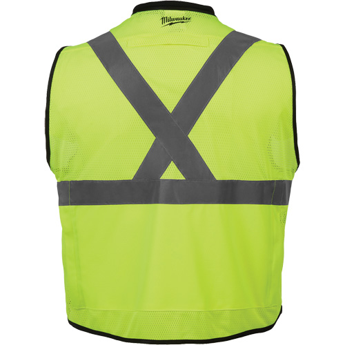 Performance Safety Vest, High Visibility Lime-Yellow, 4X-Large/5X-Large FMT Sales Ltd