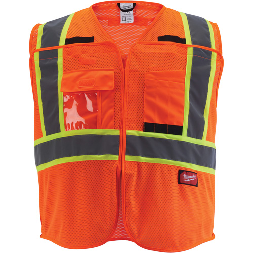 Flagman Safety Vest, High Visibility Orange, Medium/Small FMT Sales Ltd