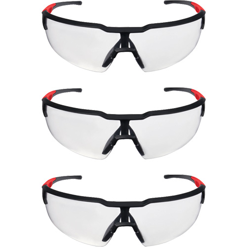 Lunettes de s&eacute;curit&eacute;, Lentille Transparent, Anti-&eacute;gratignures, ANSI Z87+/R&eacute;pond ou surpasse la norme CSA Z94.3 FMT Sales Ltd