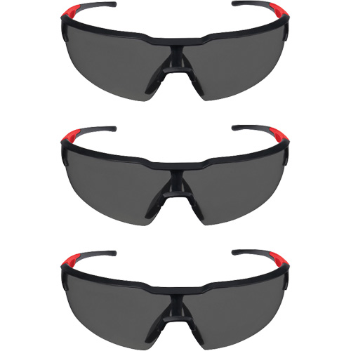 Lunettes de s&eacute;curit&eacute;, Lentille Fum&eacute;e, Anti-&eacute;gratignures, ANSI Z87+/R&eacute;pond ou surpasse la norme CSA Z94.3 FMT Sales Ltd