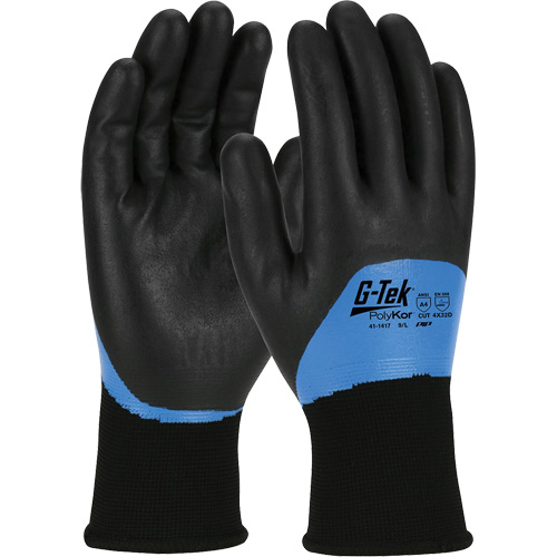 G-Tek&reg; PolyKor&reg; Insulated Cut-Resistant Glove, Size Small, 15 Gauge, Nitrile Coated, Engineered Yarn Shell, ANSI/ISEA 105 Level 4 FMT Sales Ltd