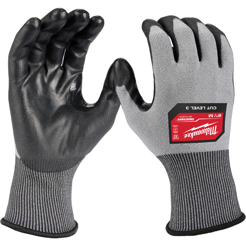 High Dexterity Gloves, Size X-Large, 18 Gauge, Polyurethane Coated, Polyethylene Shell, ANSI/ISEA 105 Level 4 FMT Sales Ltd