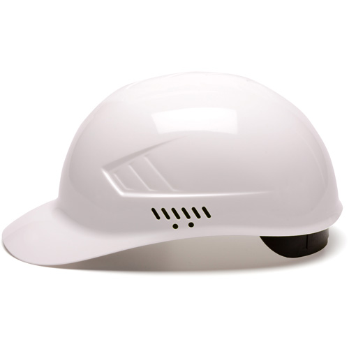 Casquette antichocs Ridgeline, Suspension &agrave; douille, Blanc FMT Sales Ltd