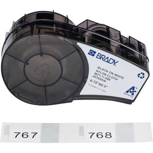 Aggressive Adhesive Multi-Purpose Labels with Ribbon, Black FMT Sales Ltd