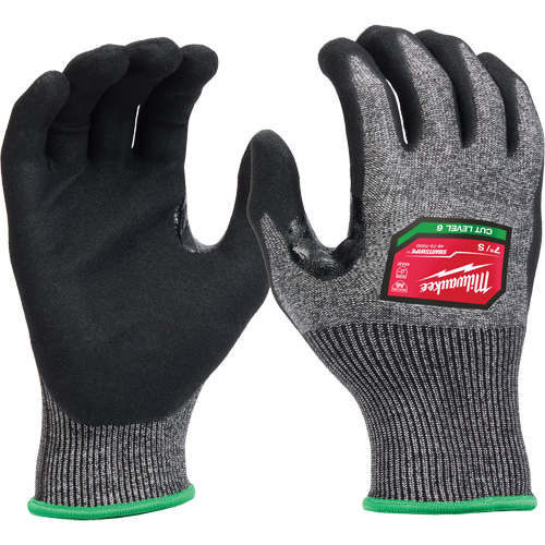 High-Dexterity Dipped Gloves, Size Small, 18 Gauge, Nitrile Coated, Polyethylene Shell, ASTM ANSI Level A6/EN 388 Level F FMT Sales Ltd