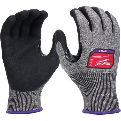 High-Dexterity Dipped Gloves, Size Small, 18 Gauge, Nitrile Coated, Nylon/Polyethylene/Tungsten Shell, ASTM ANSI Level A7/EN 388 Level F FMT Sales Ltd