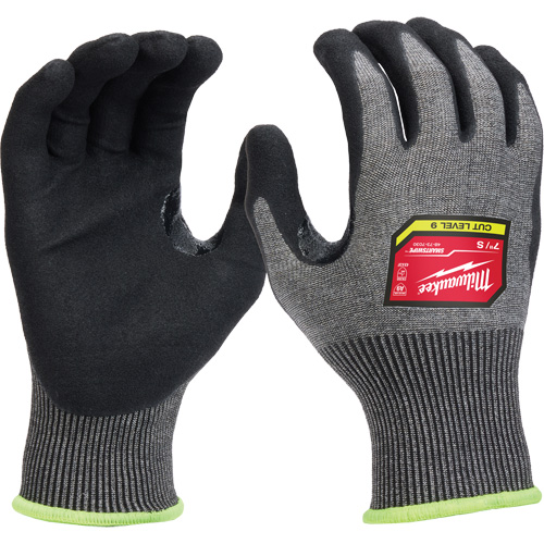 Gants enduits par trempage &agrave; dext&eacute;rit&eacute; &eacute;lev&eacute;e, Taille Petit, Calibre 18, Rev&ecirc;tement Nitrile, Enveloppe en Nylon/Poly&eacute;thyl&egrave;ne/Tungst&egrave;ne, ASTM ANSI niveau A9/EN 388 niveau F FMT Sales Ltd