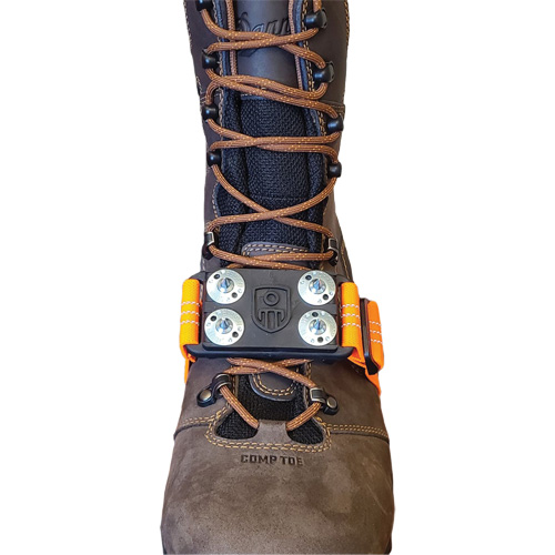 Crampon &agrave; glace anti&eacute;tincelles Midcleat, Acier au carbone, Traction Crampon, Taille unique FMT Sales Ltd