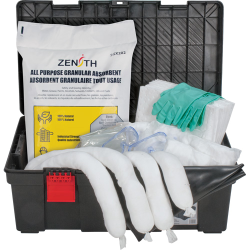 Tool Box Spill Kit, Oil Only, Bin, 31 US gal. Absorbancy FMT Sales Ltd