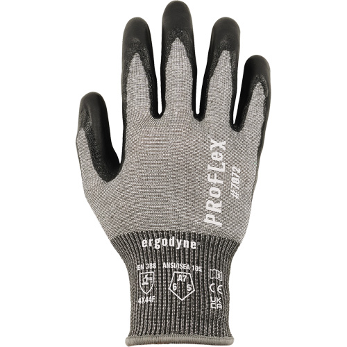Gants r&eacute;sistant &agrave; la coupe Proflex 7072, Taille Petit, Calibre 18, Rev&ecirc;tement Nitrile, Enveloppe en PEHP/Tungst&egrave;ne, ASTM ANSI niveau A7/EN 388 niveau F FMT Sales Ltd